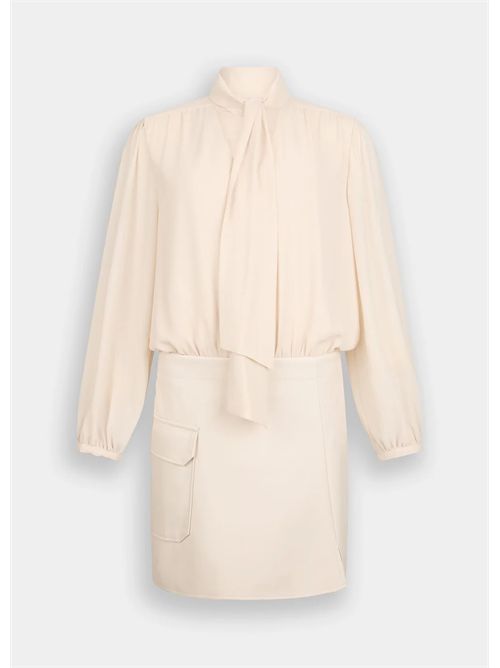 Abito corto con fiocco LIU JO | MF5072E0624/20304